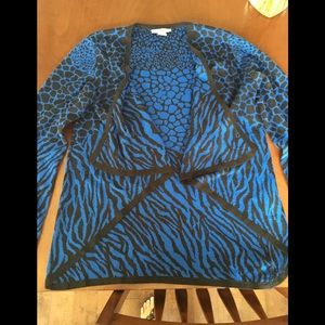 Animal print sweater